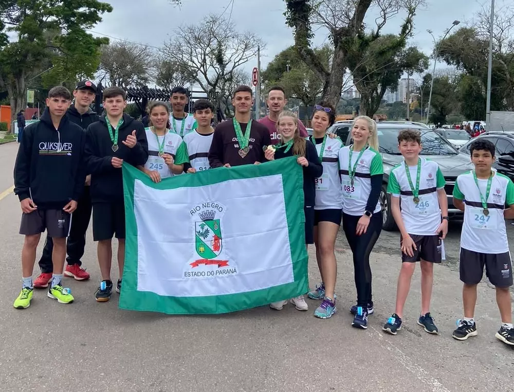 Rio Negro se destaca no Circuito Infantil de Corridas de Curitiba